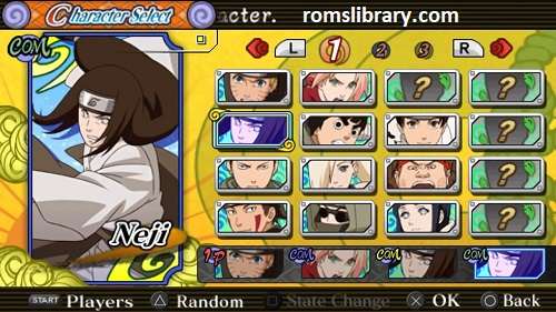 Naruto Shippuden Ultimate Ninja Heroes 3 PSP ROM Download