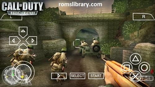 Call Of Duty Roads To Victory PSP ROM Free Download