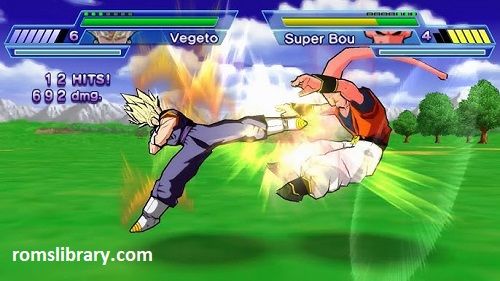 Dragon Ball Z Shin Budokai 2 PSP ROM Free Download