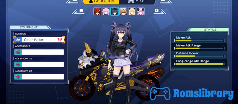Neptunia Riders VS Dogoos Switch ROM Download